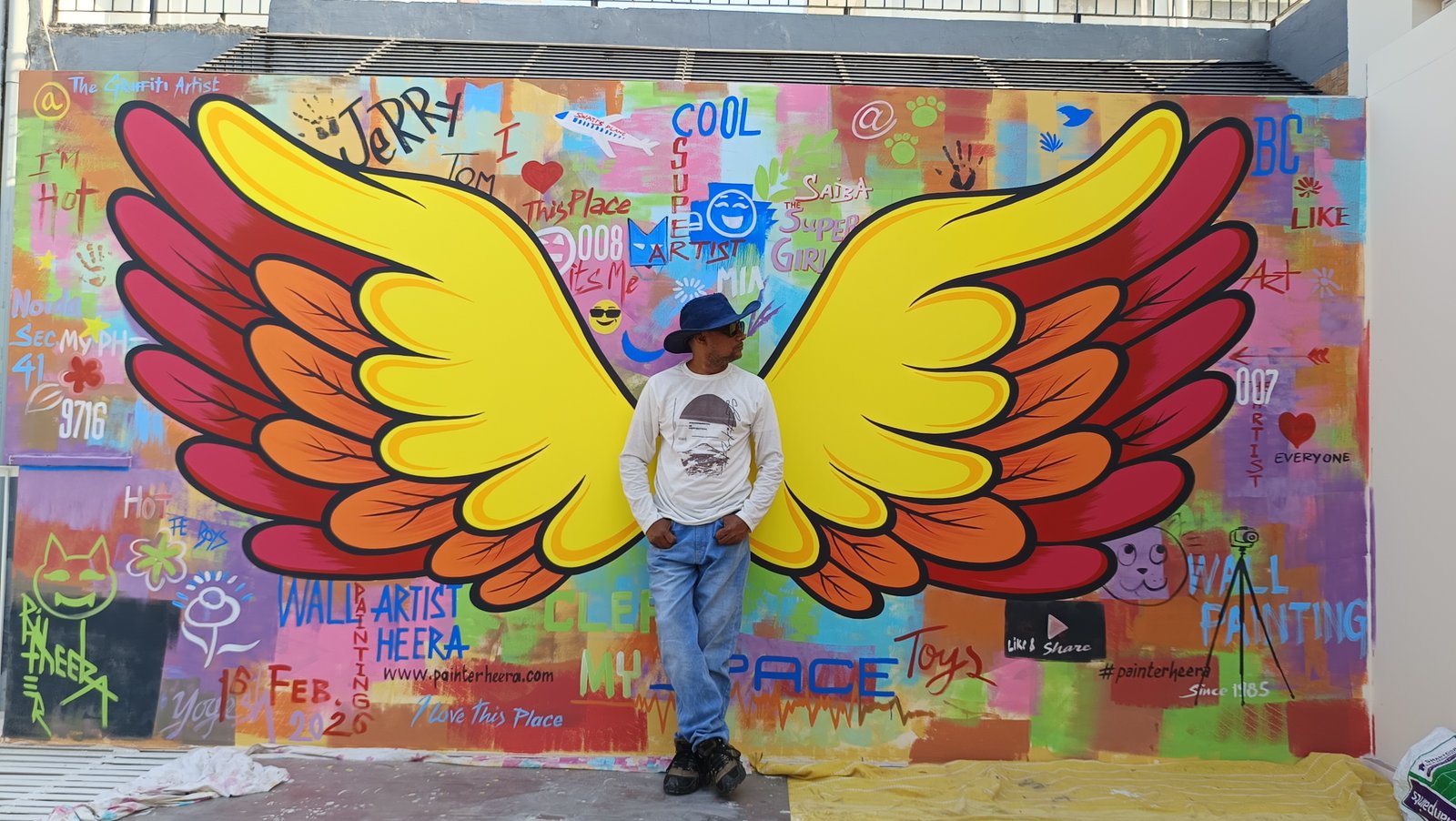 wall painting artist near me in Noida
